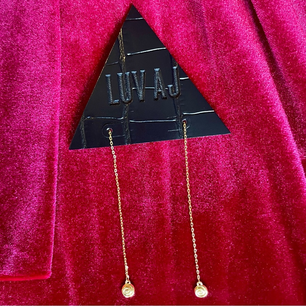 Luv AJ Gold Drop Earrings